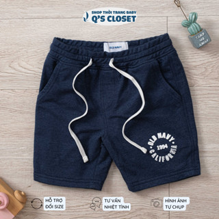 Quần short cho bé trai size từ 14kg- 50kg, Quần short nỉ da cá có lưng thun, dây rút dành cho bé có 7 màu