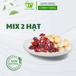 Hạt Dinh Dưỡng Mix 2 loại Macca + Óc Chó Đỏ 500g Hạt Siêu To Khổng Lồ, Cam Kết Hàng Chất Lượng