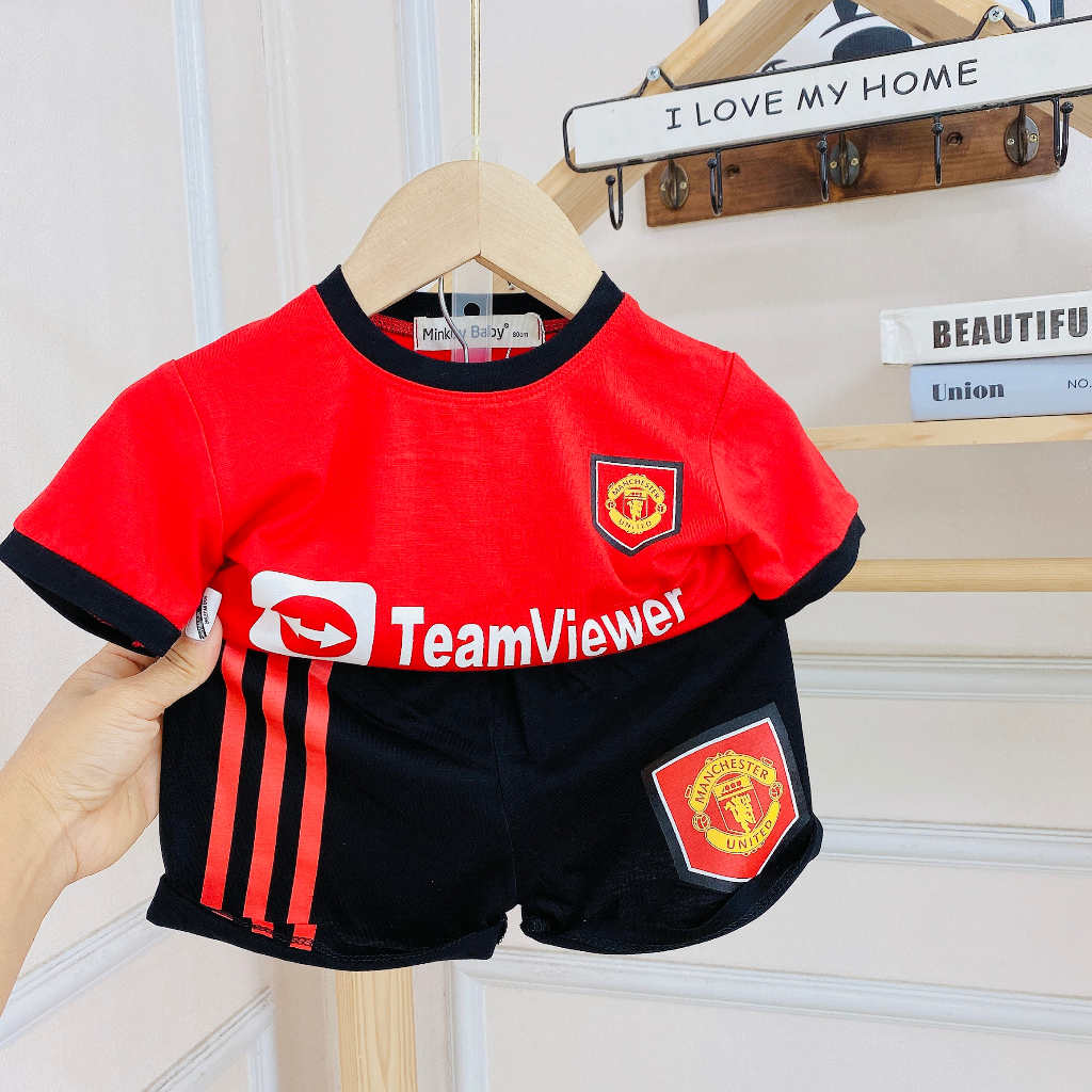 Bộ Ba Lỗ Minkey Baby Chất Thun Lạnh In Họa Tiết Hoạt Hình Dể Thương Cho Bé Trai -Bé Gái ,Đ