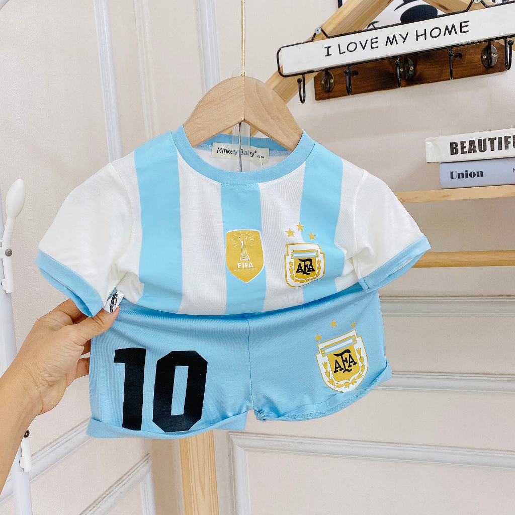 Bộ Ba Lỗ Minkey Baby Chất Thun Lạnh In Họa Tiết Hoạt Hình Dể Thương Cho Bé Trai -Bé Gái ,Đ