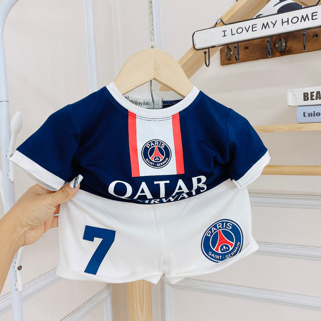Bộ Ba Lỗ Minkey Baby Chất Thun Lạnh In Họa Tiết Hoạt Hình Dể Thương Cho Bé Trai -Bé Gái ,Đ
