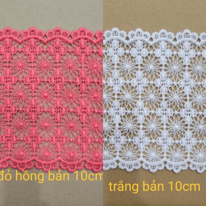 Ren chỉ trang trí bản 10cm HÌNH VÀ VIDEO SHOP TỰ CHỤP 100%