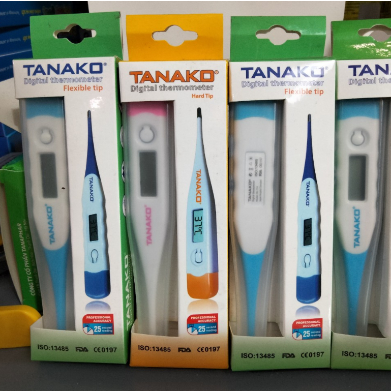 Nhiệt kế điện tử TANAKO Japan Technology Hộp 01 cái [tân á]