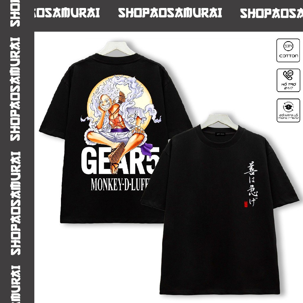 Tổng Hợp Áo Luffy Gear 5, Áo Anime One Piece mẫu mới siêu đẹp, giá tốt