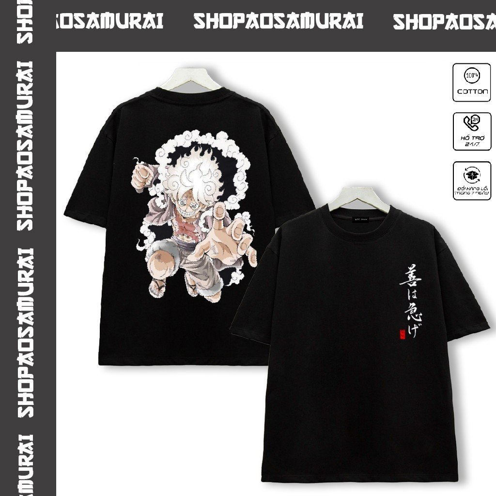 Tổng Hợp Áo Luffy Gear 5, Áo Anime One Piece mẫu mới siêu đẹp, giá tốt