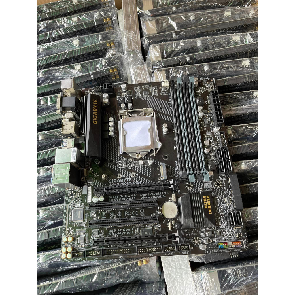 Mainboard Gigabyte B250M - D3H gen 6 và 7