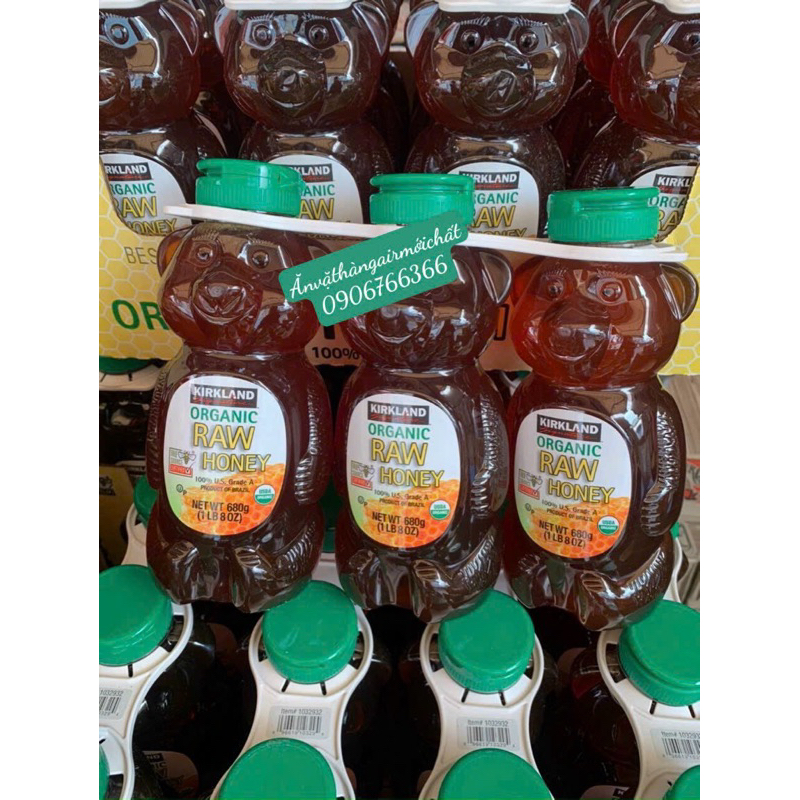 Mật Ong Hữu Cơ Kirkland Mỹ 680 gram