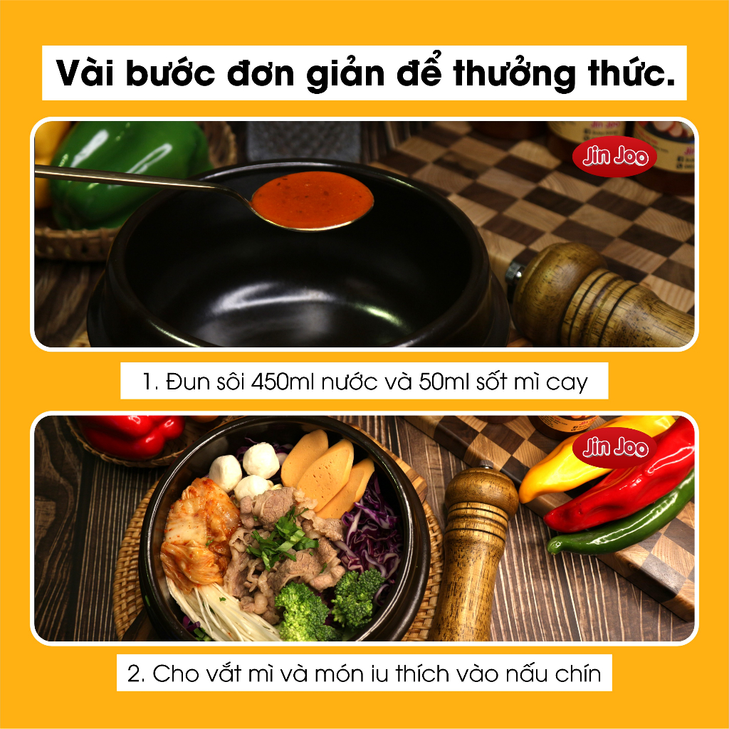 Combo 2 chai Sốt Mì Cay 300ml