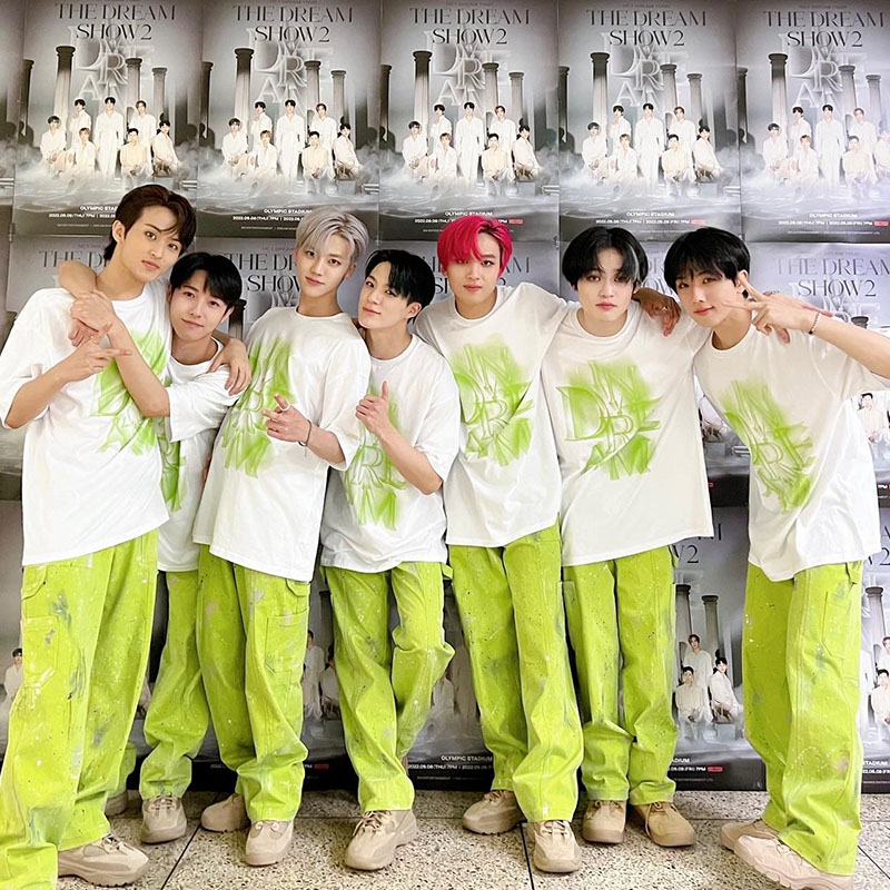 ÁO NCT THE DREAM SHOW 2 MÀU LOANG