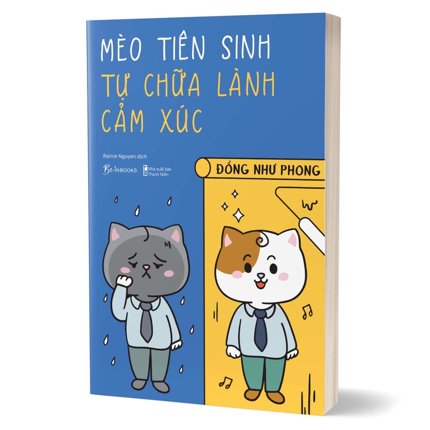 Sách - Mèo Tiên Sinh Tự Chữa Lành Cảm Xúc - AZVietNam