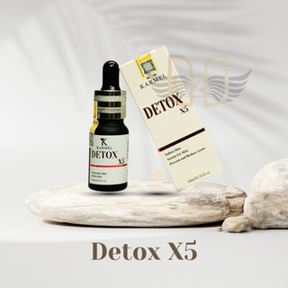 Serum giảm mụn mờ thâm, sạch mụn đầu đen, mụn ẩn, mụn bọc Detox X5 Karmel 10ml chính hãng Karmel