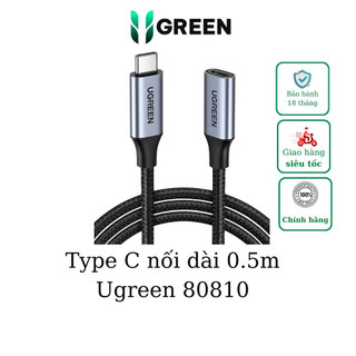 Cáp nối dài type c dài 0.5m ugreen 80810