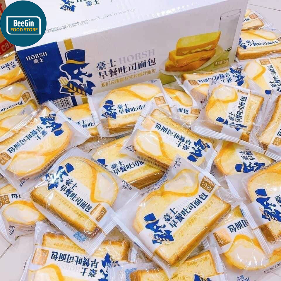 500g Bánh Mì Kẹp Sandwich Sữa Chua Horsh Đài Loan B54G500 - BeeGin Food
