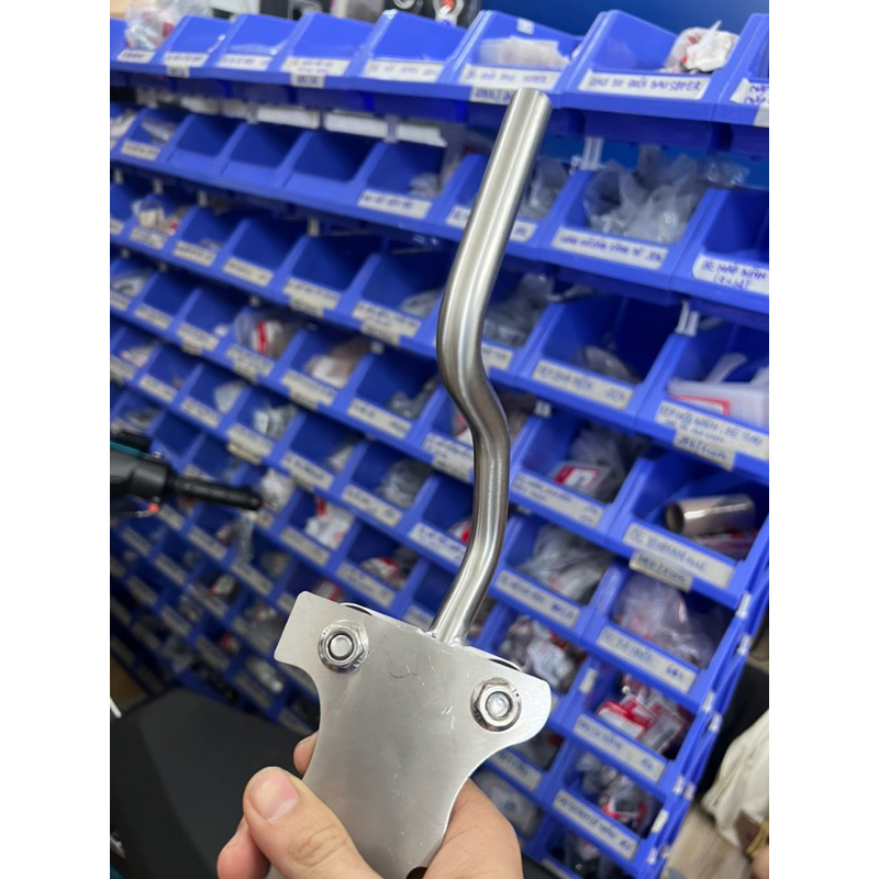 Gác máy 2 tầng inox 304 CTS