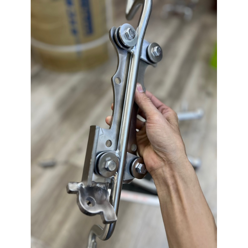 Gác máy 2 tầng inox 304 CTS