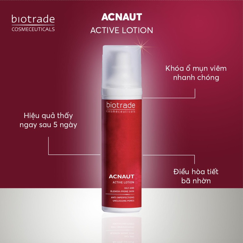 Lotion mụn Acnaut Active 10ml-60ml