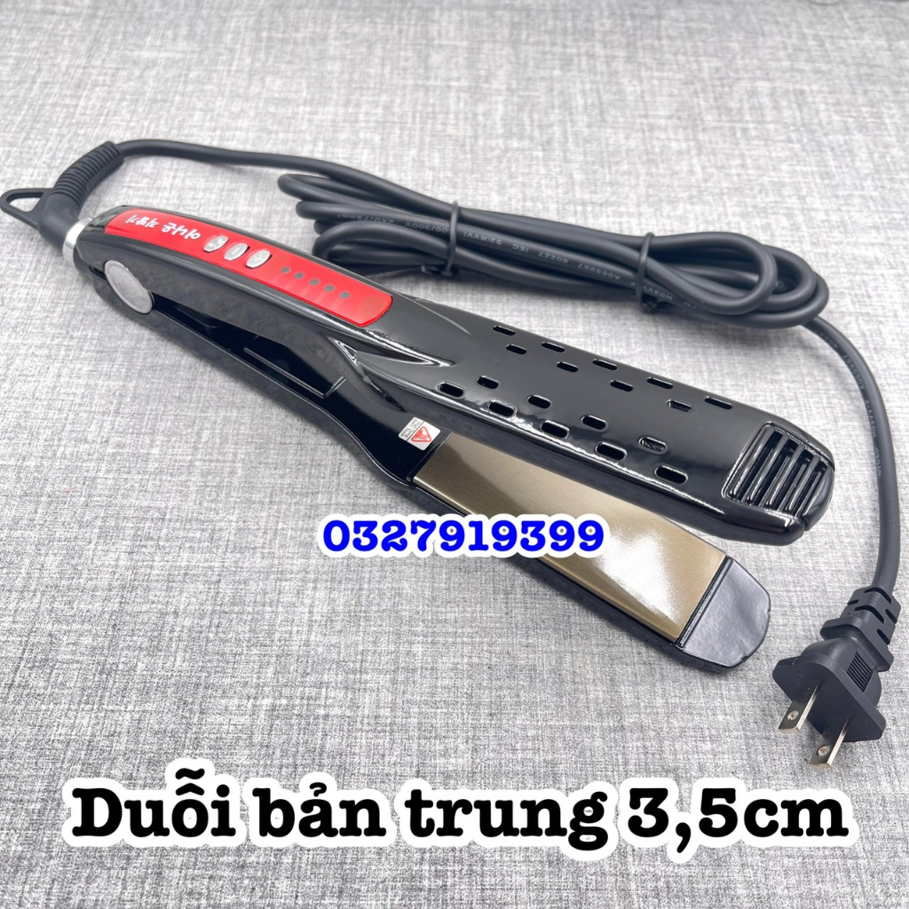✅freeship✅ Máy duỗi tóc cao cấp SUPER bản trung 3,5cm