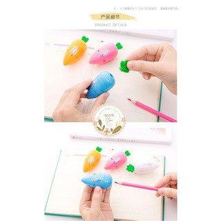 Gọt bút chì hình củ cà rốt cute