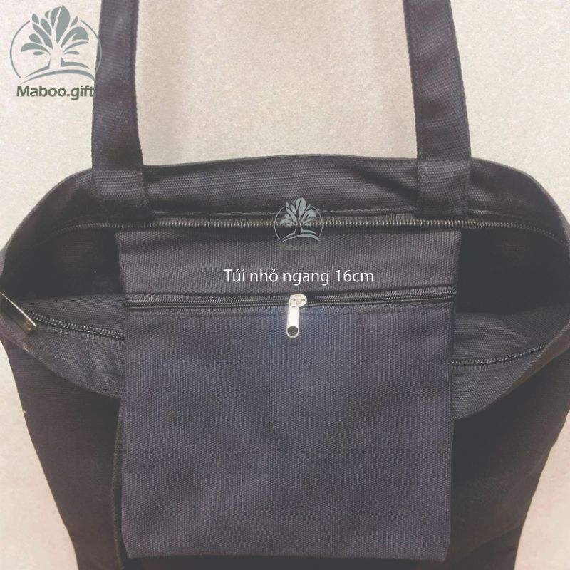 Túi vải Tote/canvas Coca Cola_Màu Đen _LG