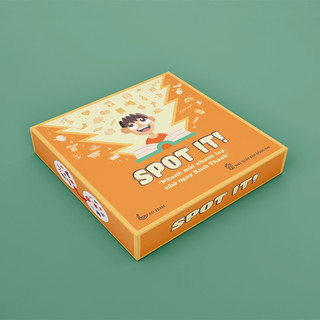 Bộ trò chơi boardgame Spot it - Game vui Cơ Đốc