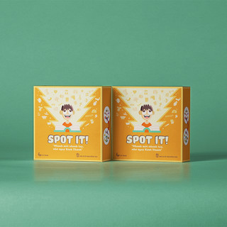 Bộ trò chơi boardgame Spot it - Game vui Cơ Đốc