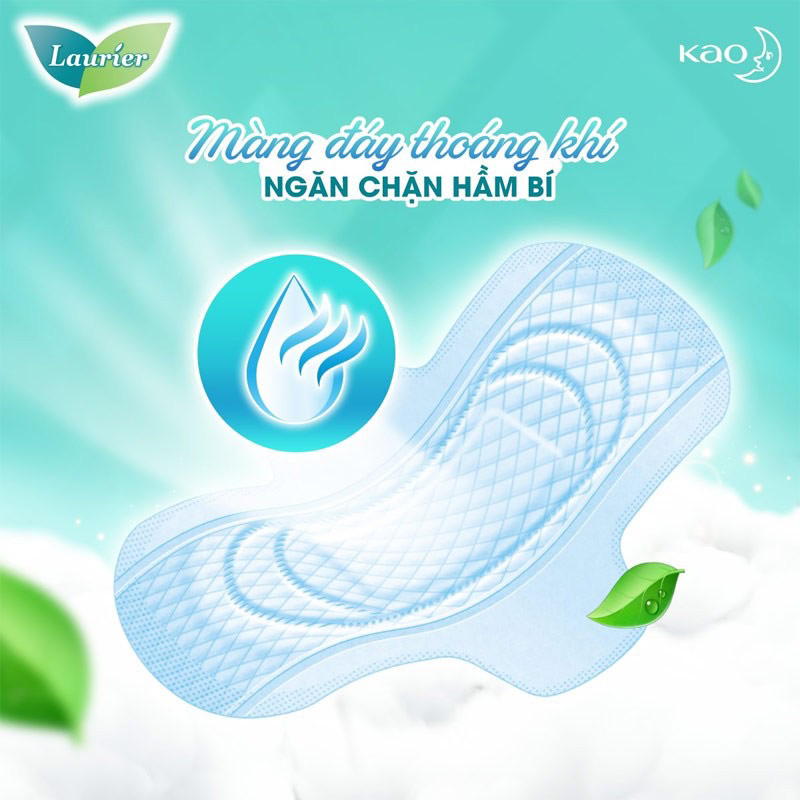 Băng vệ sinh Laurier mát lạnh siêu mỏng