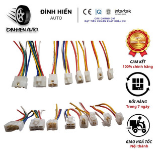 Giắc cắm đực, cái 2 3 4 6 chân