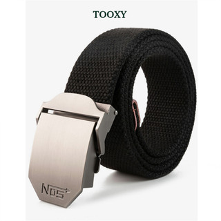 Thắt Lưng Nam Dây Dù Khóa Kim Loại Tự Động Không Gỉ Chắc Chắn, Tiện dụng - Dây Nịt Nam Vải Canvas TL50