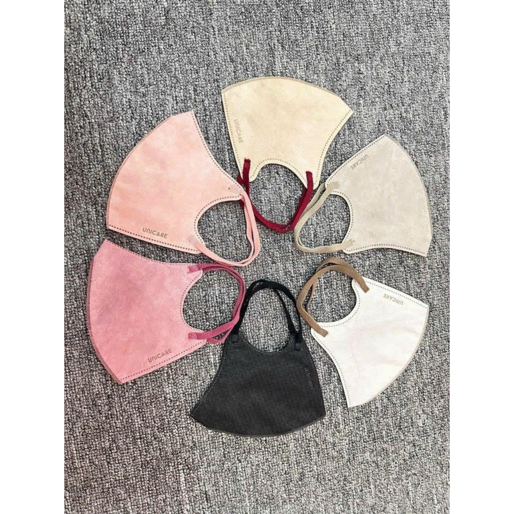 Khẩu trang 6D PRO MASK Airfit UNICARE bản cao cấp chính hãng UNI MASK