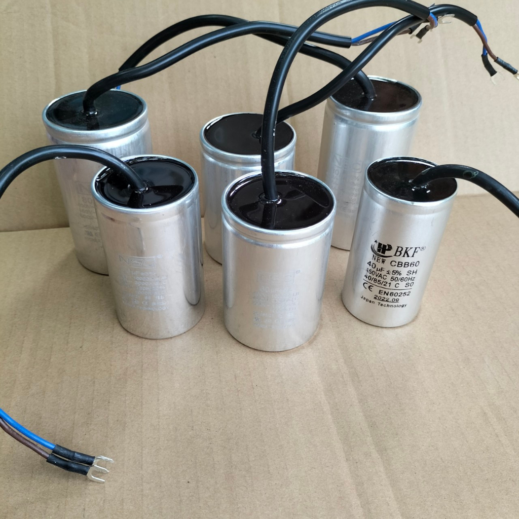 Tụ điện dùng cho điều hòa, máy giặt, máy bơm ...