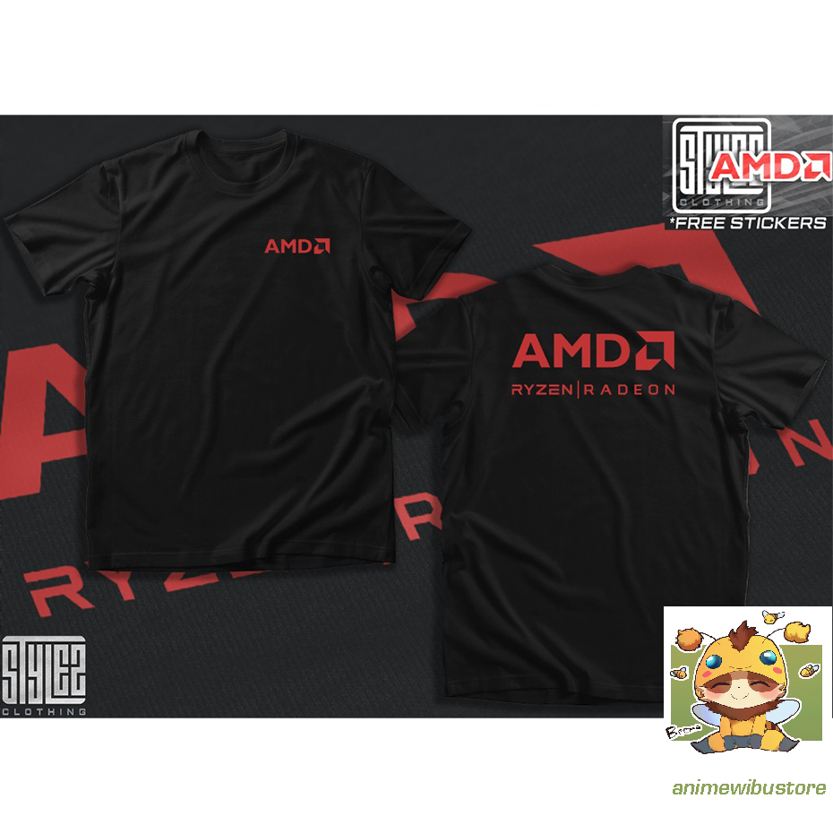 Áo thun AMD RYZEN RADEON PCMR cực chất giá rẻ