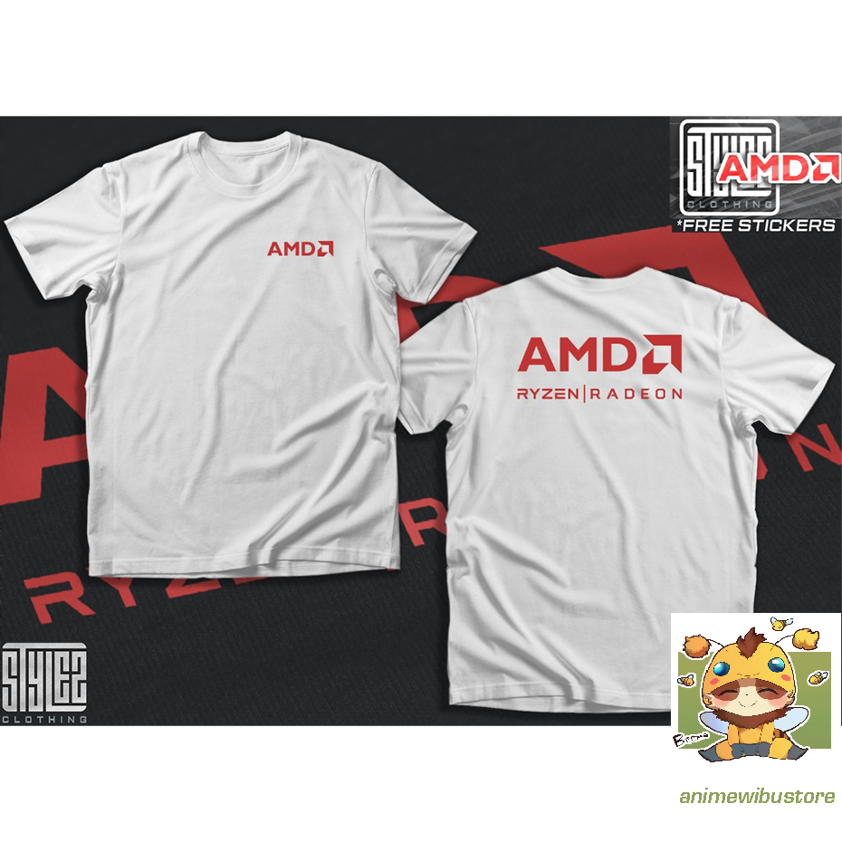 Áo thun AMD RYZEN RADEON PCMR cực chất giá rẻ