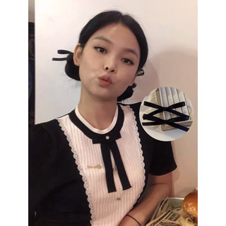 Set 2 kẹp tóc nơ tiểu thư
