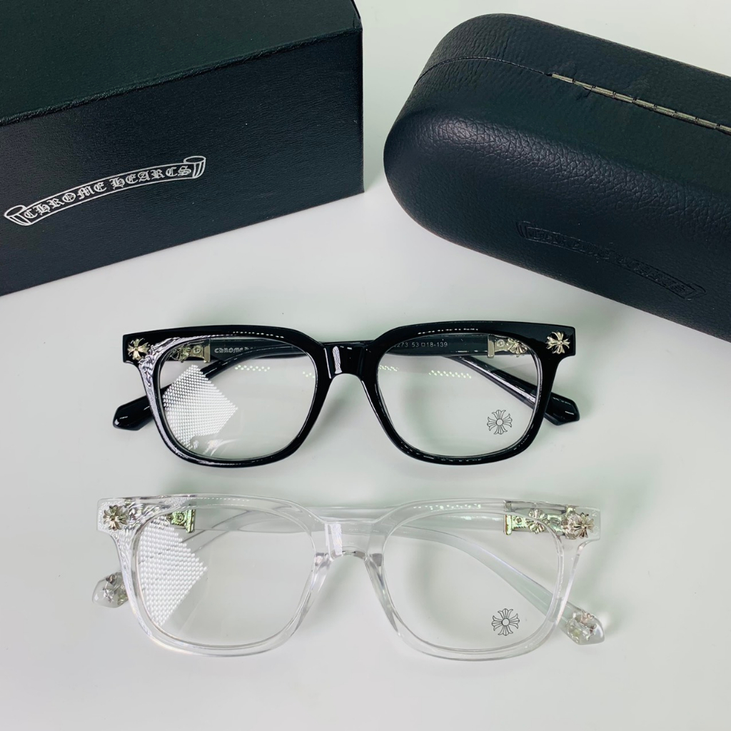 Kính unisex Chrome Heart Cox Ucker hàng đẹp full phụ kiện cao cấp.