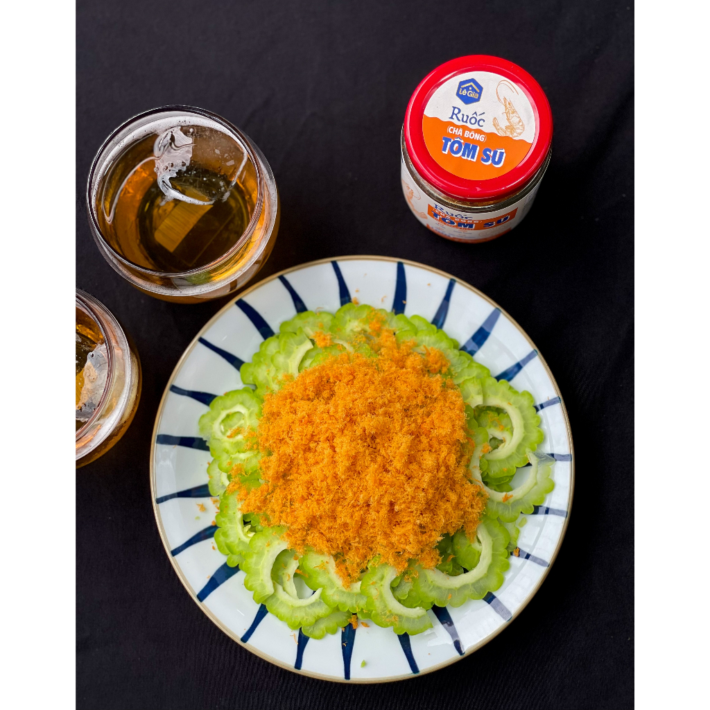 Ruốc  tôm sú Lê Gia hũ thủy tinh 80g