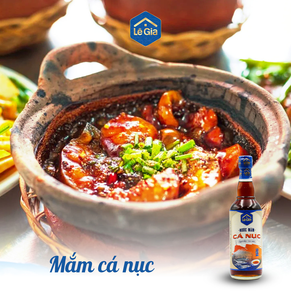 Nước mắm cá nục Lê Gia can 2L