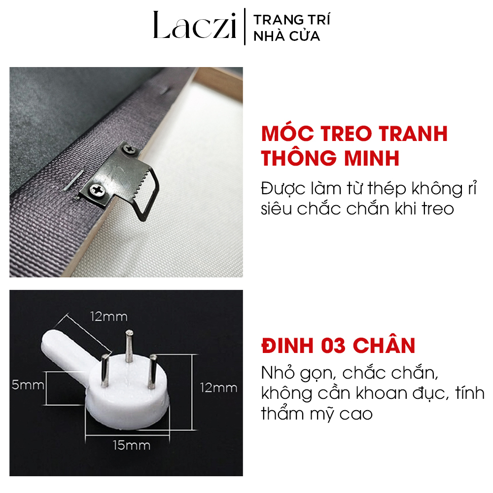 Tranh Mèo Canvas Treo Tường Trang Trí Nhà Cửa Đẹp Laczi