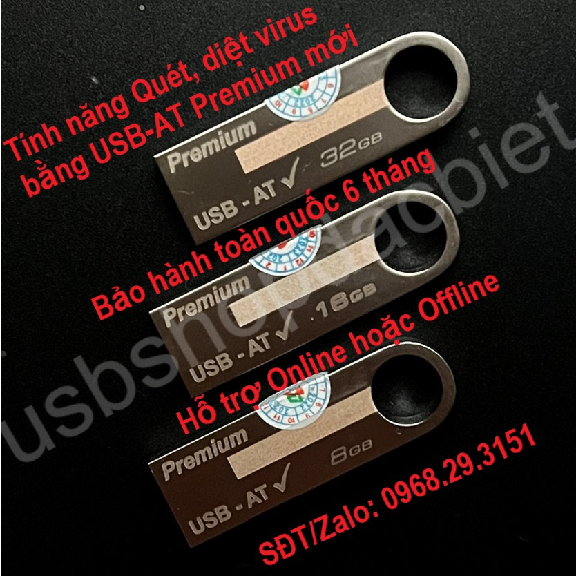 QUÉT, DIỆT VIRUS BẰNG USB AN TOÀN - PHI CHUẨN PHIÊN BẢN PREMIUM