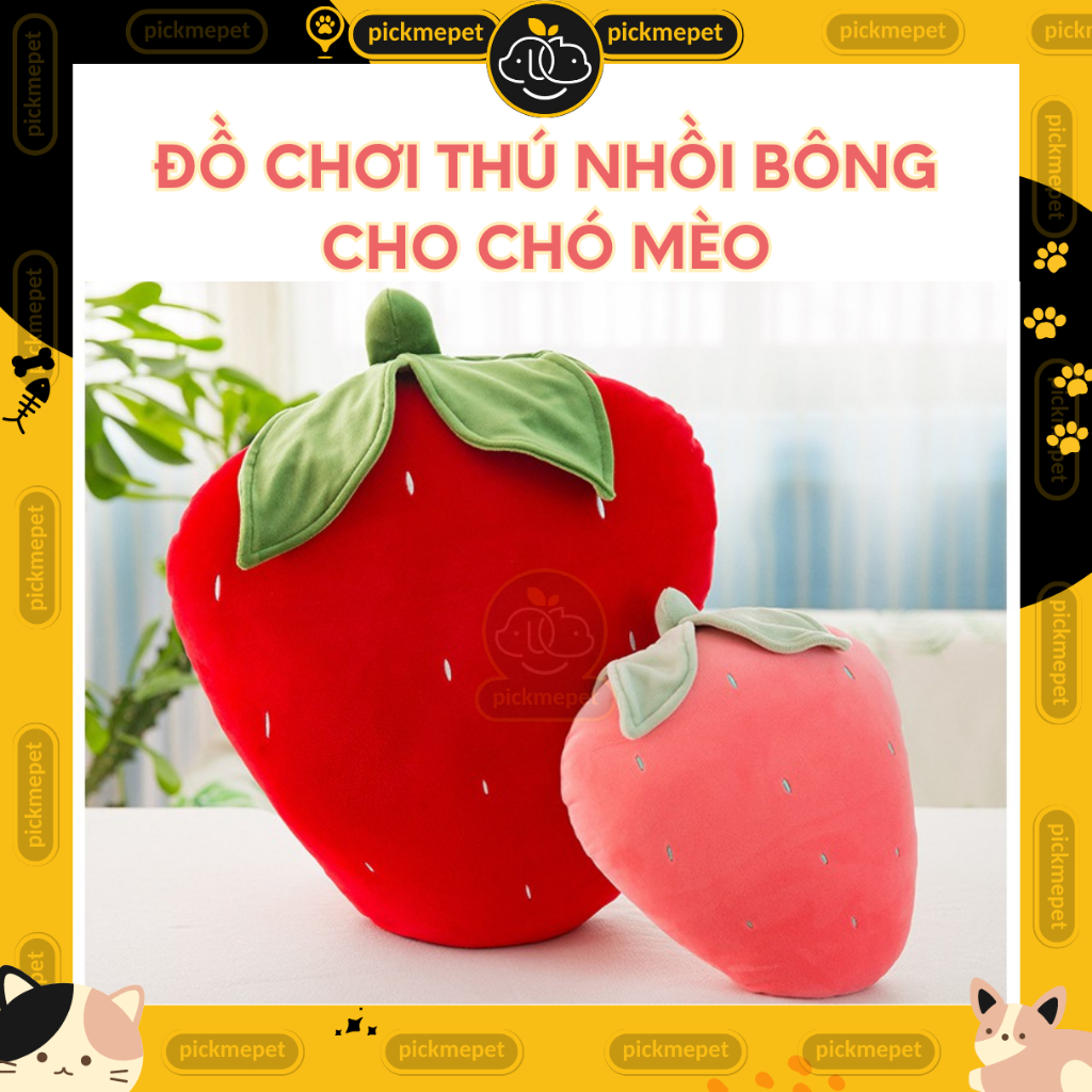 Đồ Chơi Thú Nhồi Bông Vui Nhộn cho Chó Mèo