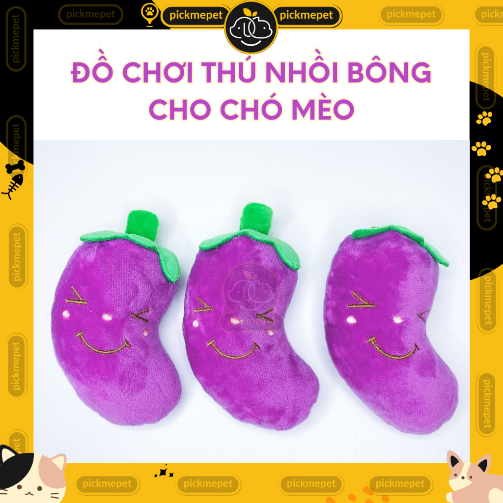 Đồ Chơi Thú Nhồi Bông Vui Nhộn cho Chó Mèo