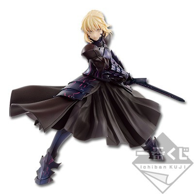 Mô hình chính hãng Fate/Stay Night Heaven's Feel PVC Statue Saber Alter 22cm, Anime figure Banpresto chính hãng Nhật