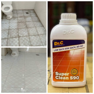Làm Sạch Sàn, Tẩy xi măng Vôi Vữa, rêu mốc và Các vết Bẩn lâu ngày Trên Bề Mặt Sàn Gạch, Men Sứ