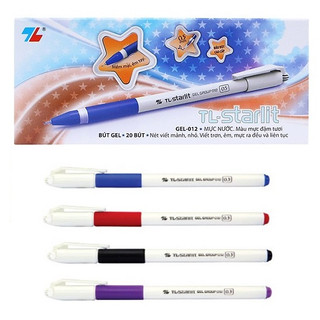 Hộp 20 bút thiên long gel-012 0.5mm