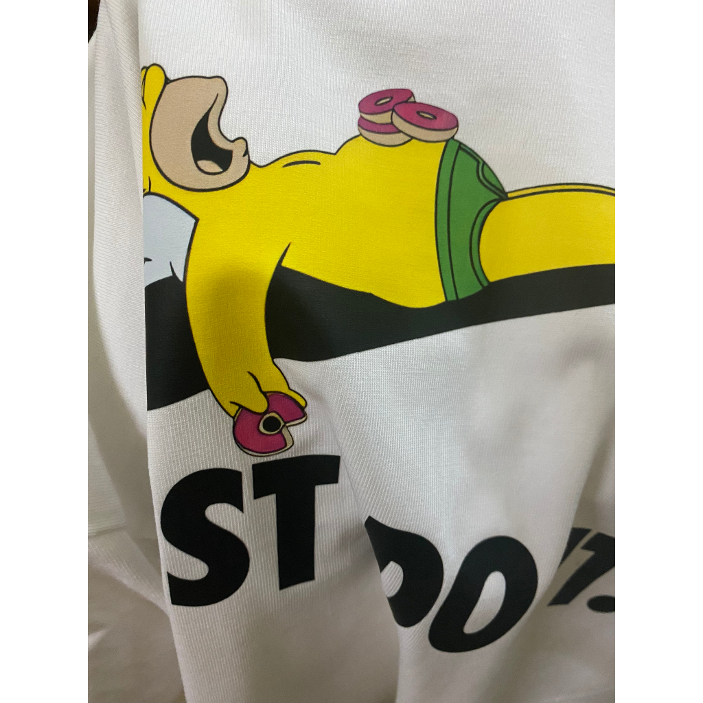 Áo Thun Nam Nữ Hình Simpsons Just Do It Thể Thao Năng Động Form Rộng Chất Vải Cotton Co Giãn Thoáng Mát Mềm Mịn