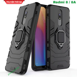 Ốp lưng Redmi 8 / 8A / Redmi 9A / Redmi 10 / Redmi A1 / Redmi 12 Iron Man Iring chống sốc cao cấp giá đỡ xem phim