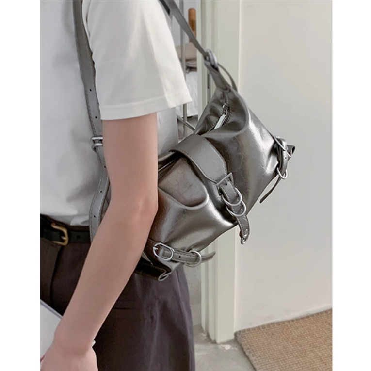 Túi xách kẹp nách nữ Tuinhacam túi Y2K đeo vai đeo chéo sức chứa lớn thời trang cao cấp phong cách Hàn Quốc - TNC017