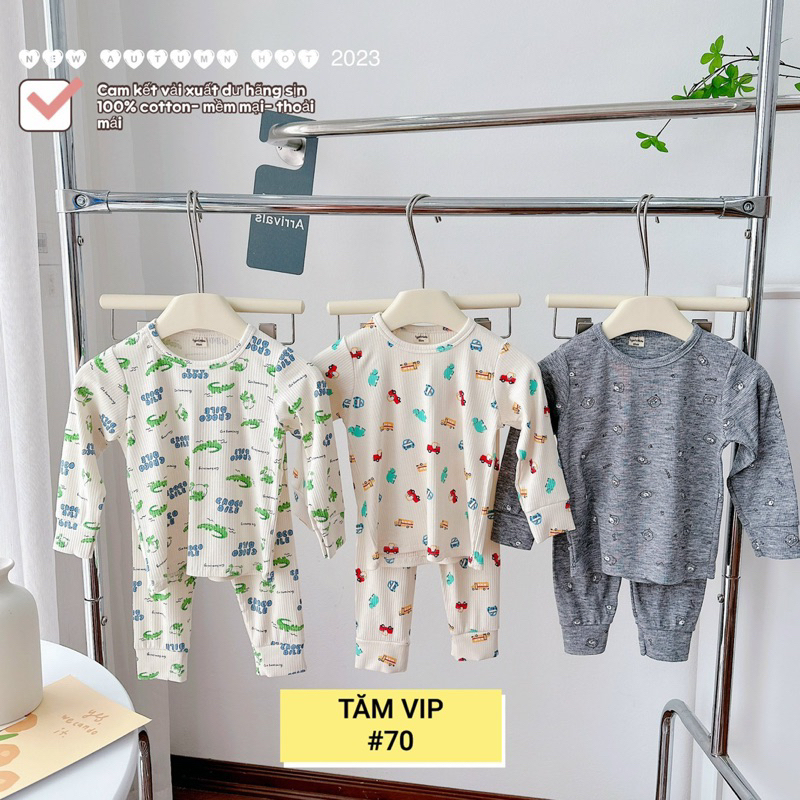 SET 3 BỘ TĂM HÌNH CHO BÉ TRAI