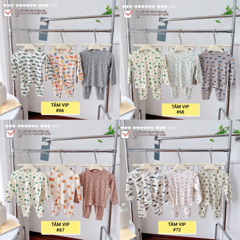 SET 3 BỘ TĂM HÌNH CHO BÉ TRAI