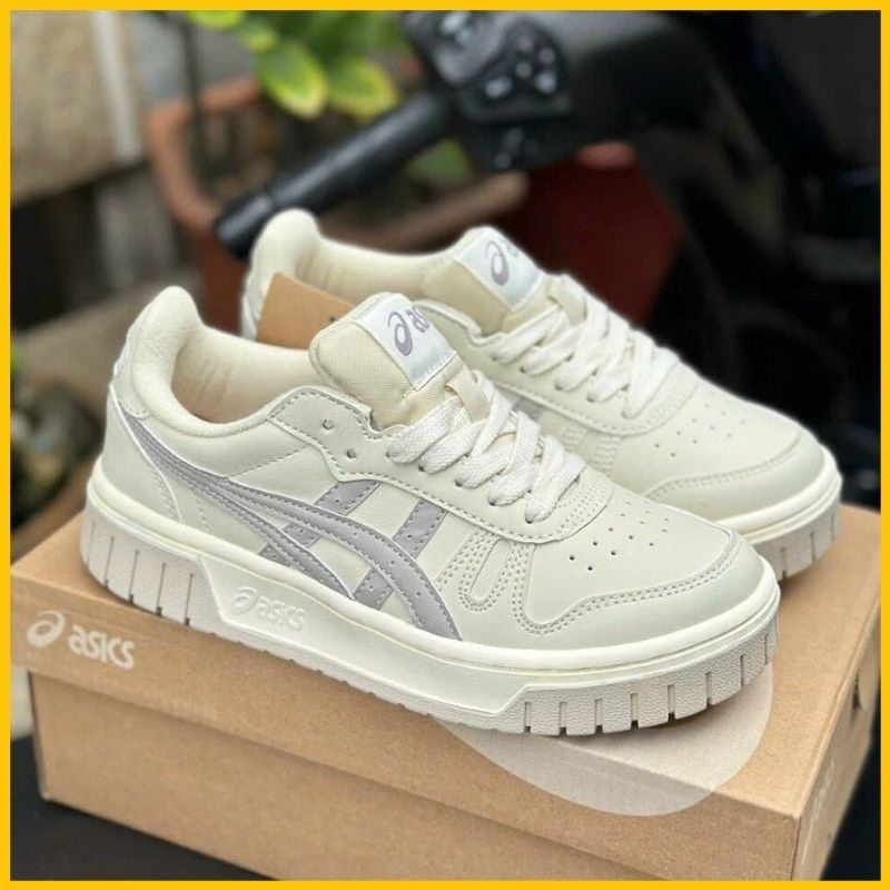 Giày Thể Thao Asics Court MZ Cream Black Gum Full Box , giày sneaker Asics hot nhất 2023