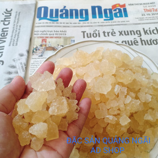 Túi 1Kg Đường phèn vàng mật mía đặc sản Quảng Ngãi dạng hạt bắp thơm ngon không ngâm không tẩy